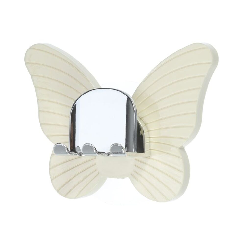 Bathrooms Cute Wall Mounted Toothbrush Holder Beige 4.33"x3.35"